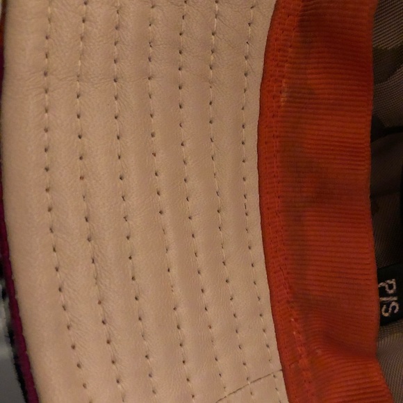 Coach multi-color leather/ suede hat - Picture 6 of 7